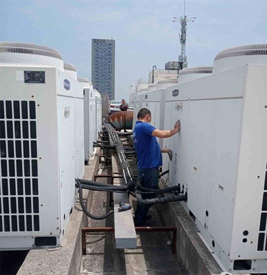 沂源中央空调制热和不制冷系统维修方法